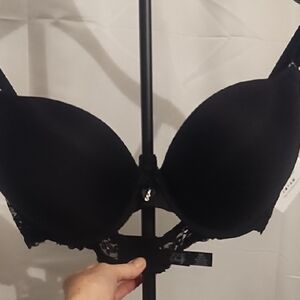 Smart & Sexy Black Lace Bra